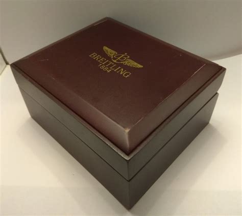 breitling helmet case watch|original Breitling watch box.